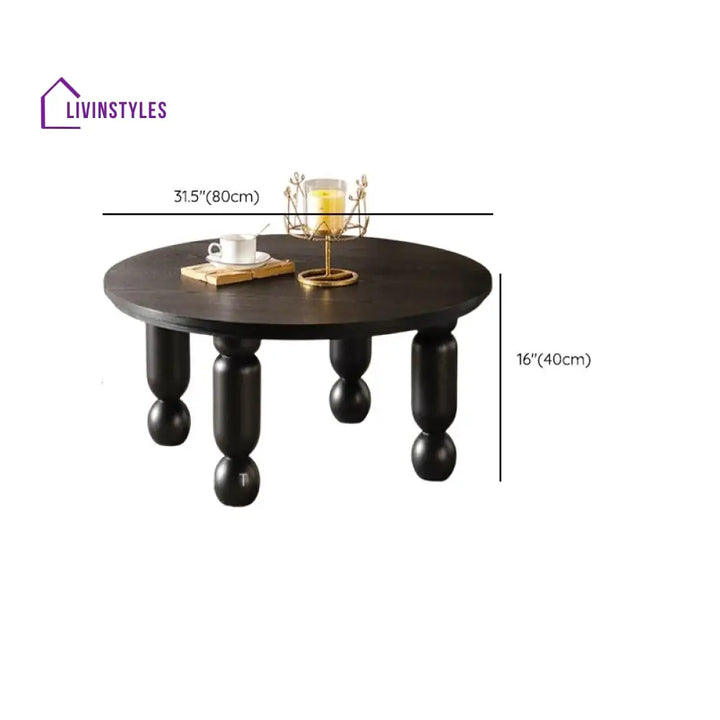 Harper Wooden Coffee Table and Side Table for Living Room