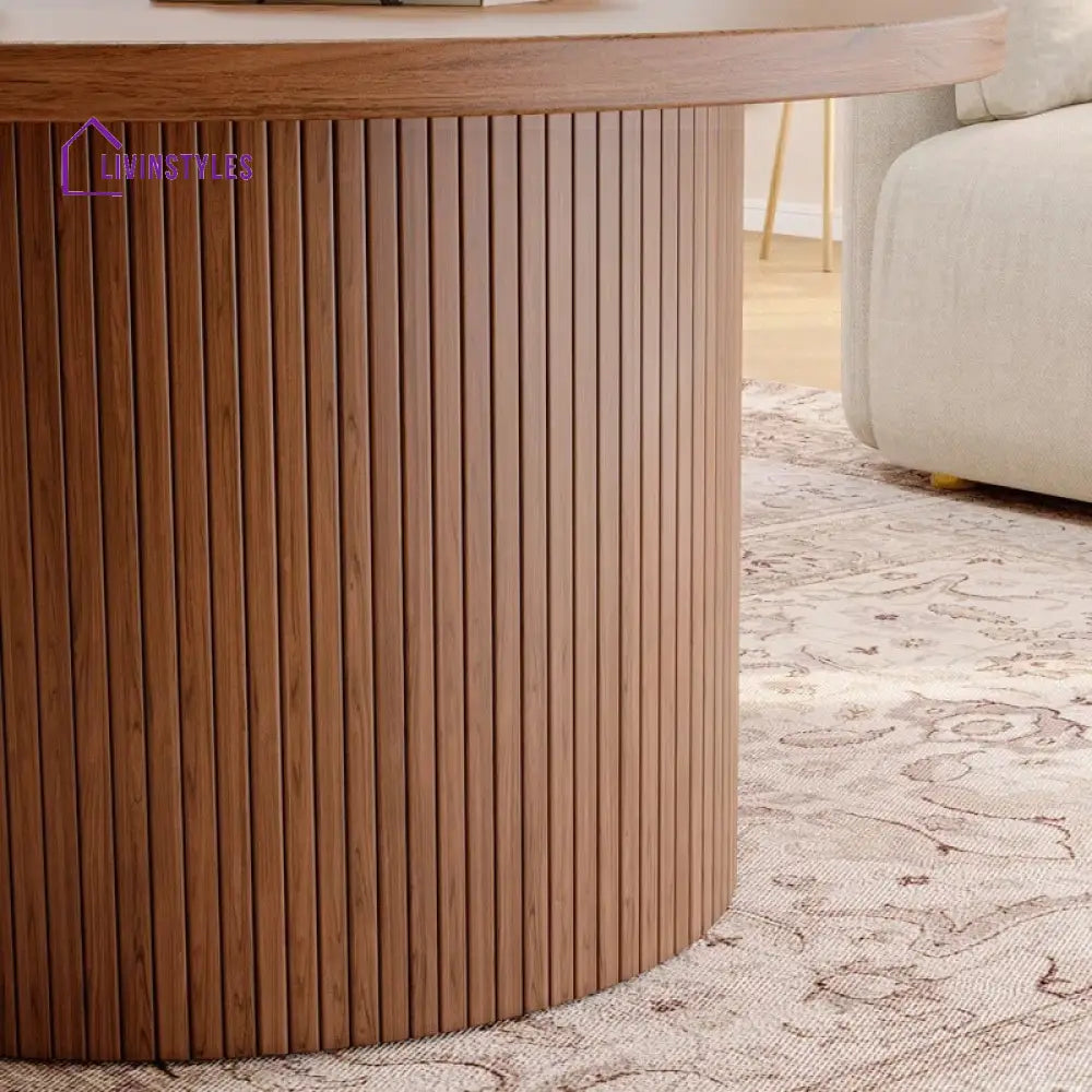 Kanika Solid Wood Coffee Table for Living Room