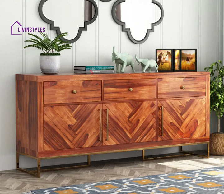 Kavya Sheesham Wood Cabinet and Sideboard