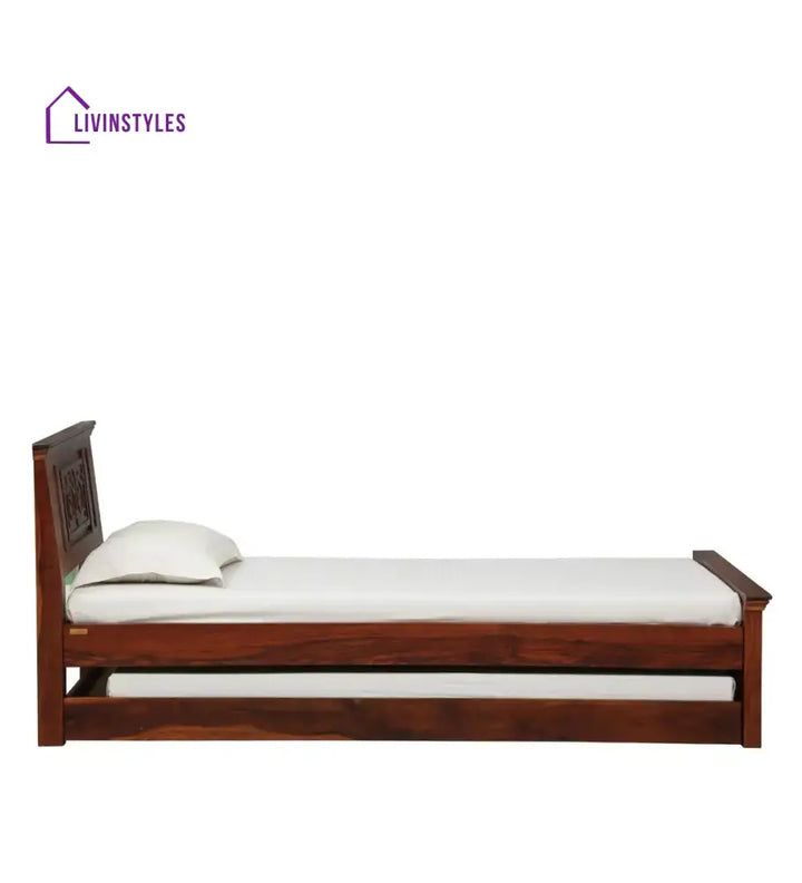 Devanti Traditional Solid Wood Trundle Beds Bedroom Furniture Sets