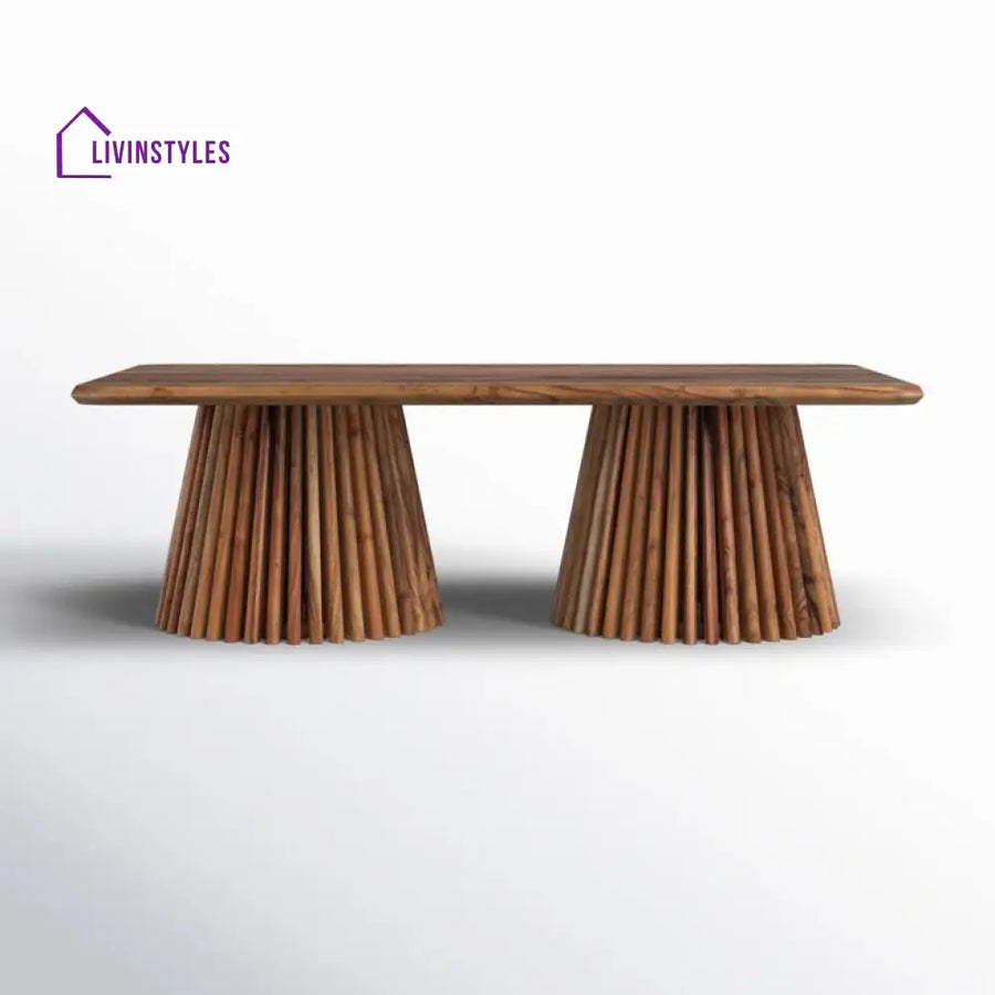 Kratika Solid Wood Designer Coffee Table for Living Room