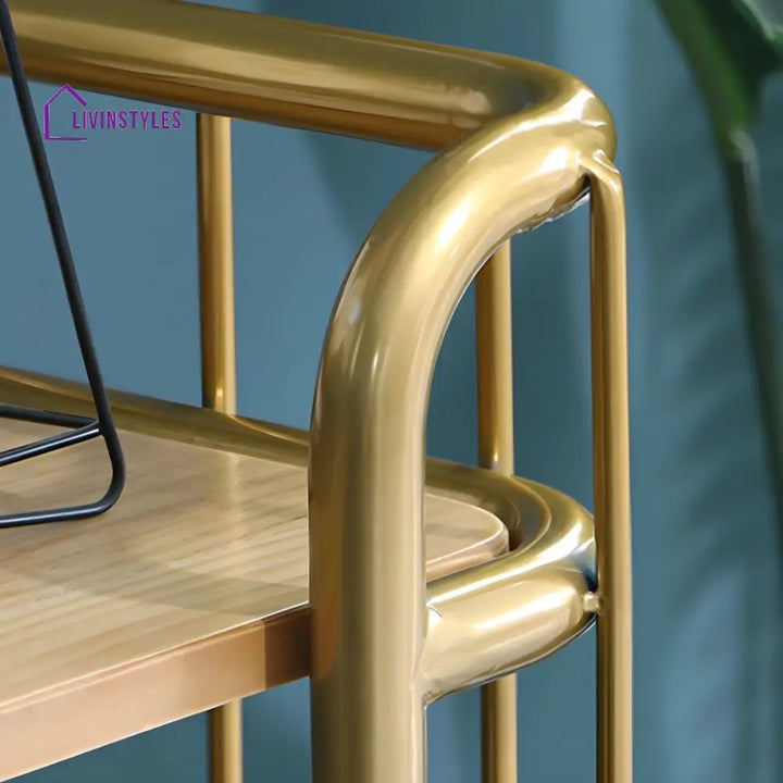 Kunal Stainless Steel Kitchen Trolley