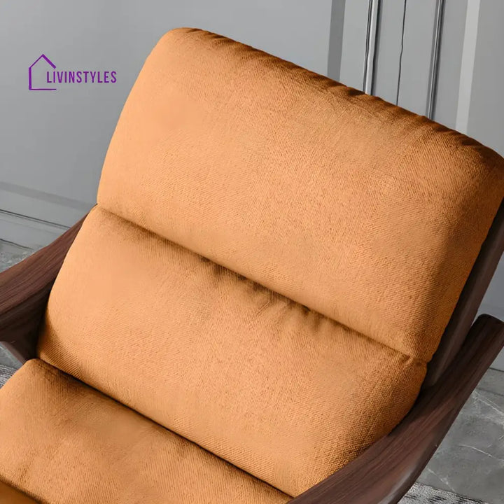 Kyra Solid Wood Rocking Chair for Living Room