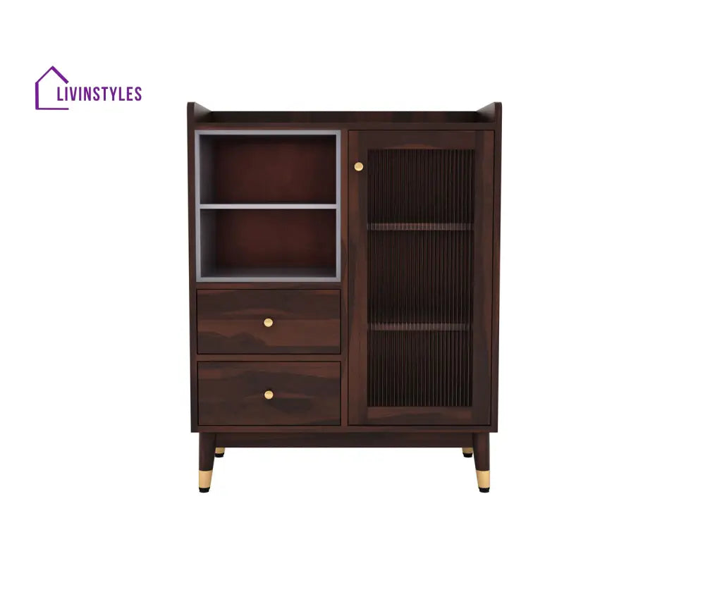Lara Sheesham Wood Sideboard and Cabinet