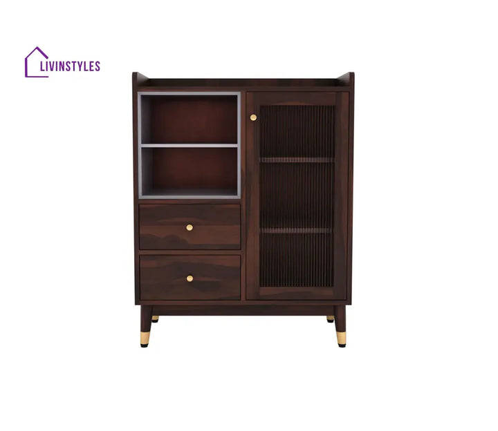 Lara Sheesham Wood Sideboard and Cabinet