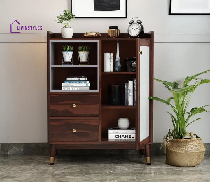 Lara Sheesham Wood Sideboard and Cabinet