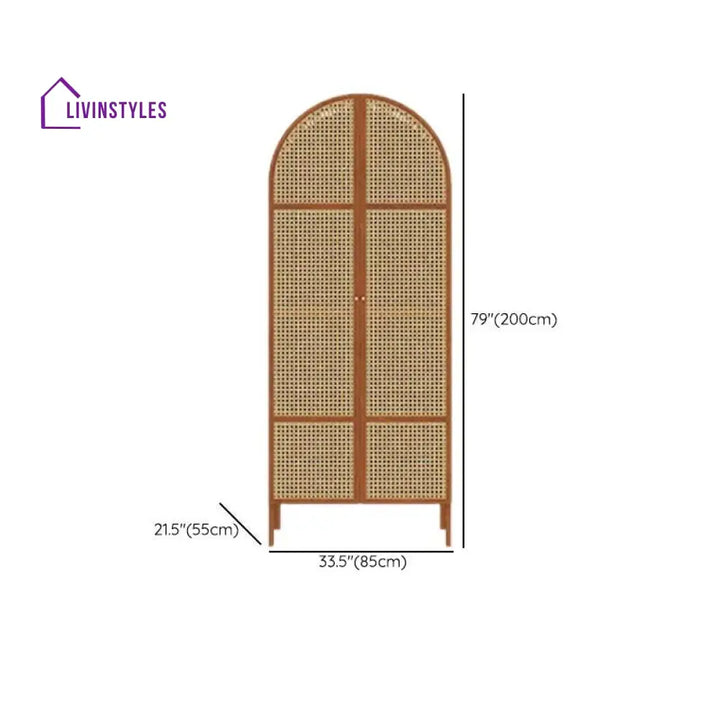Liana Solid Oak Wood Wardobe for Luxury Homes
