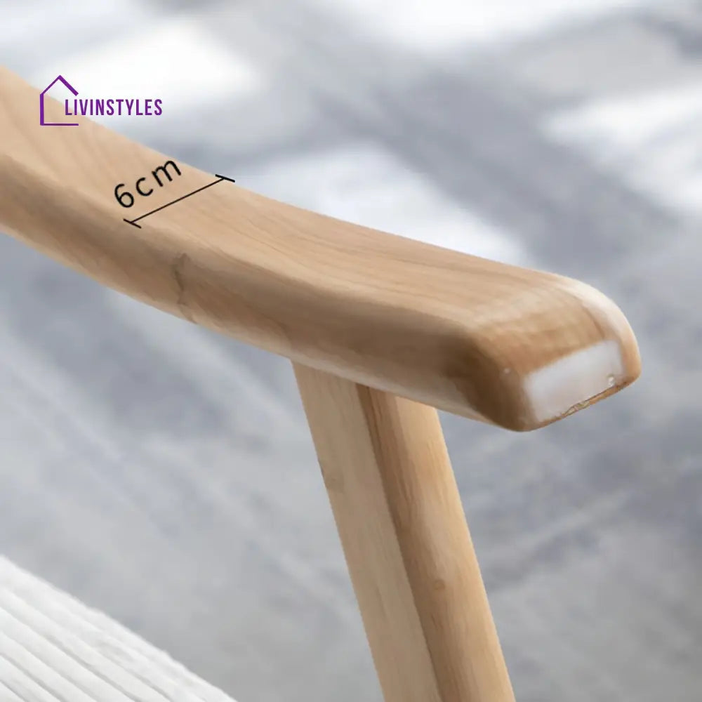 Liora Solid Wood Rocking Chair for Living Room