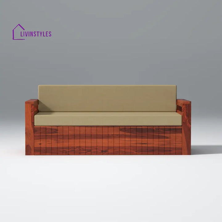Matvey Retreat Sofa Cum Bed With Box Storage In Reddish Rosewood sofa