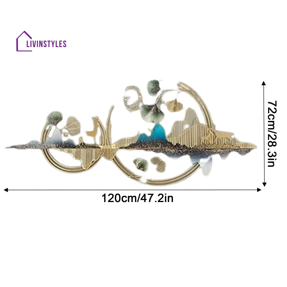 Metalic Nature Metal Wall Art