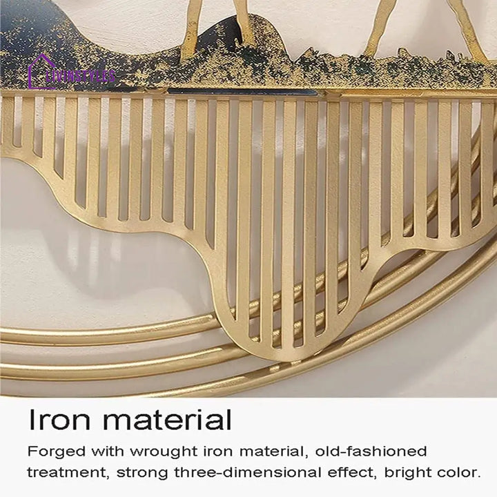 Metalic Nature Metal Wall Art