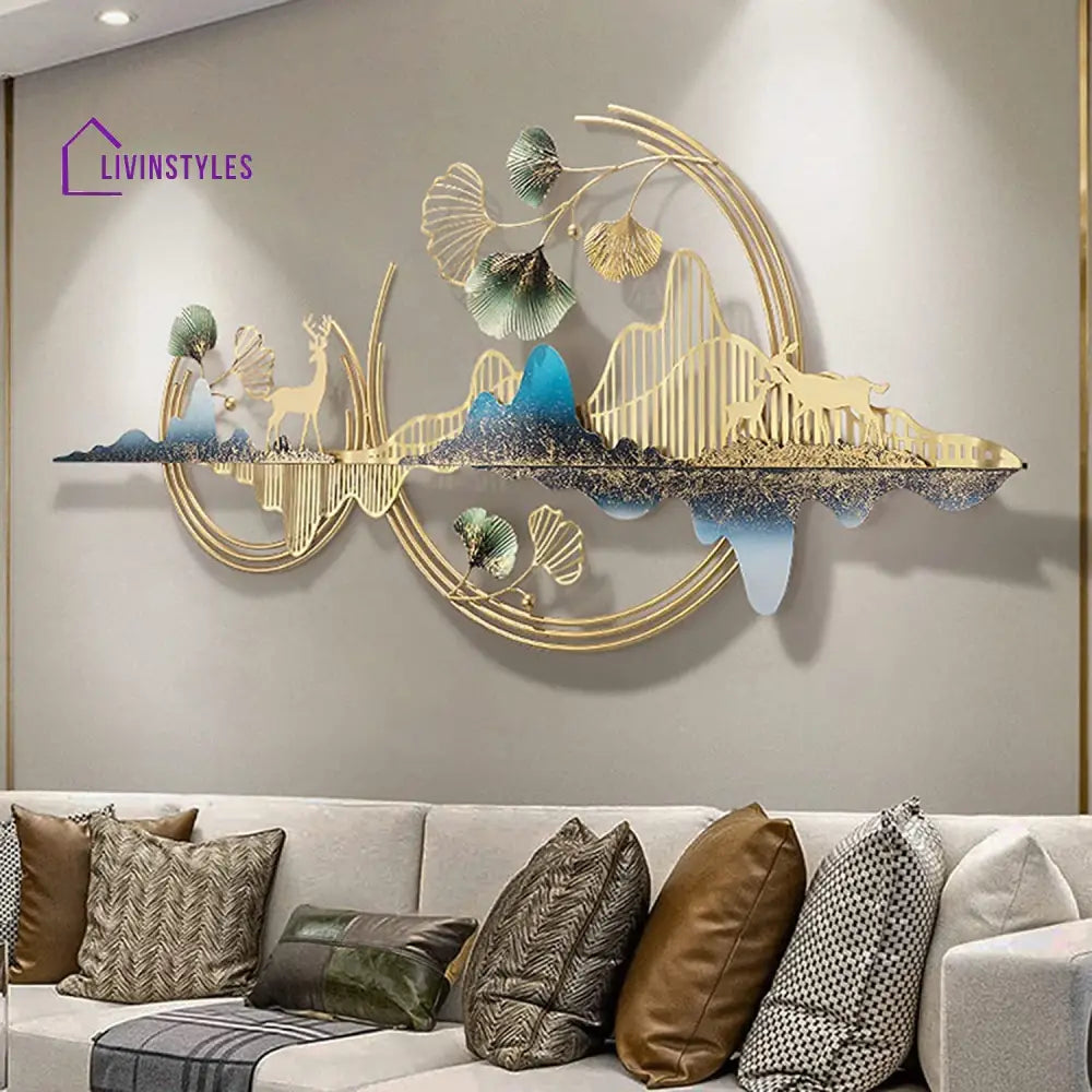 Metalic Nature Metal Wall Art