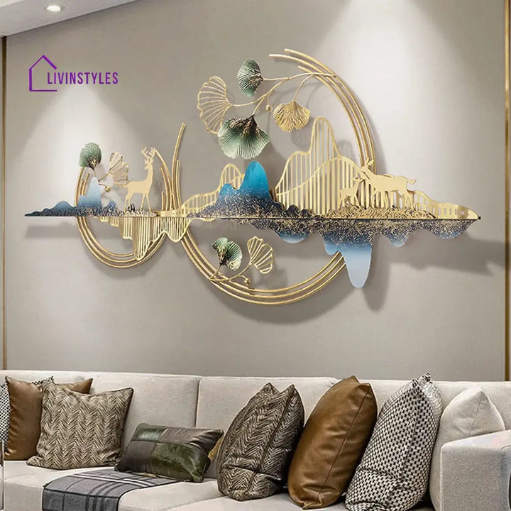 Metalic Nature Metal Wall Art