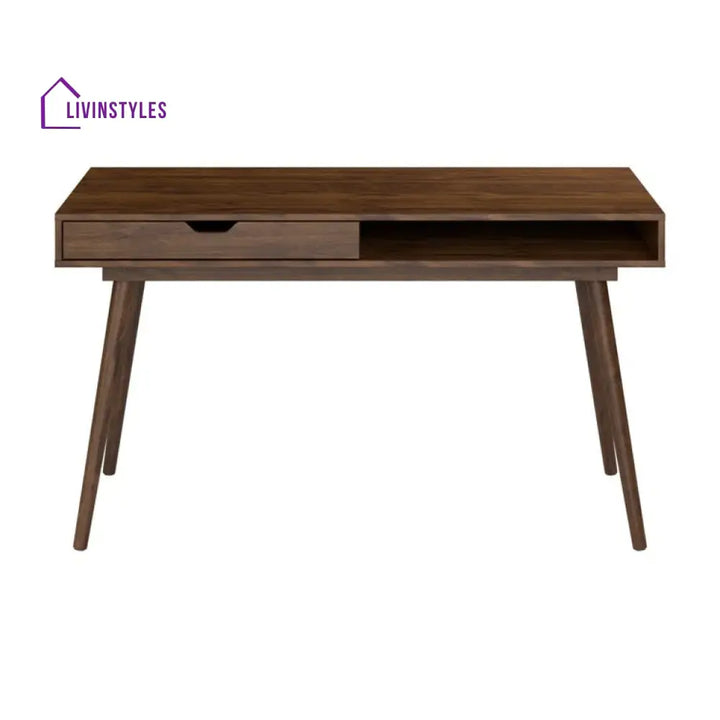 Mikhail Solid Sheesham Wood Study Table for Students