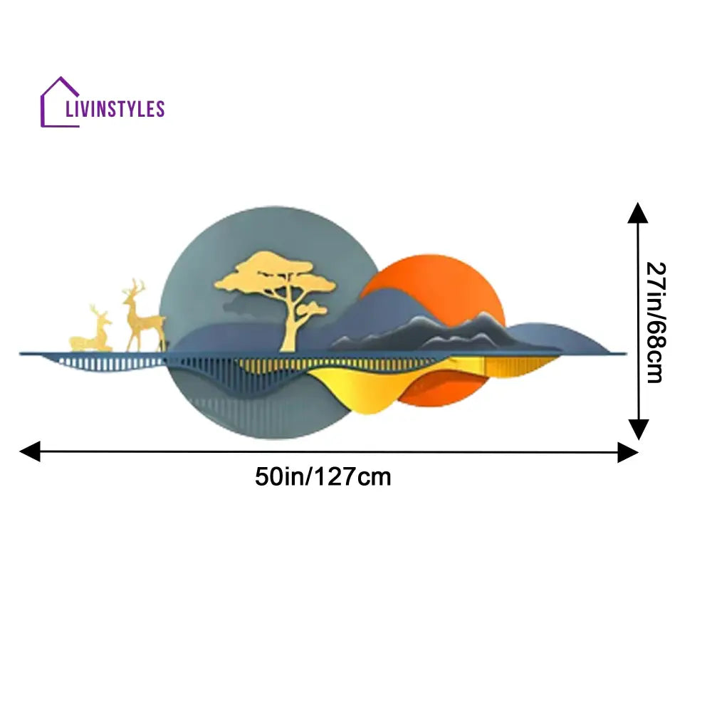 Nature Landscape Metal Wall Art