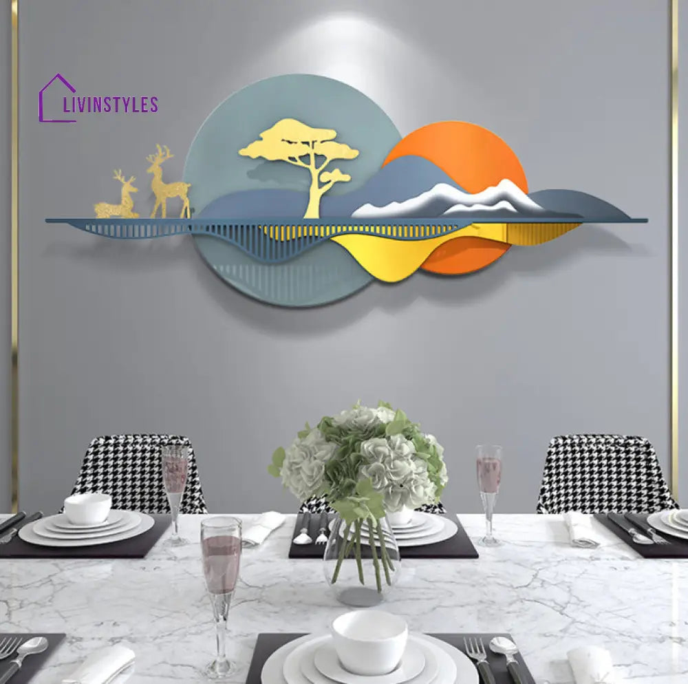 Nature Landscape Metal Wall Art