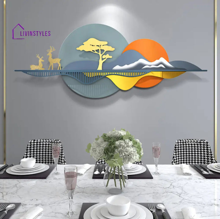 Nature Landscape Metal Wall Art