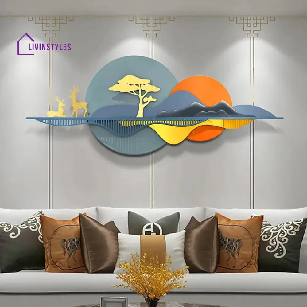 Nature Landscape Metal Wall Art