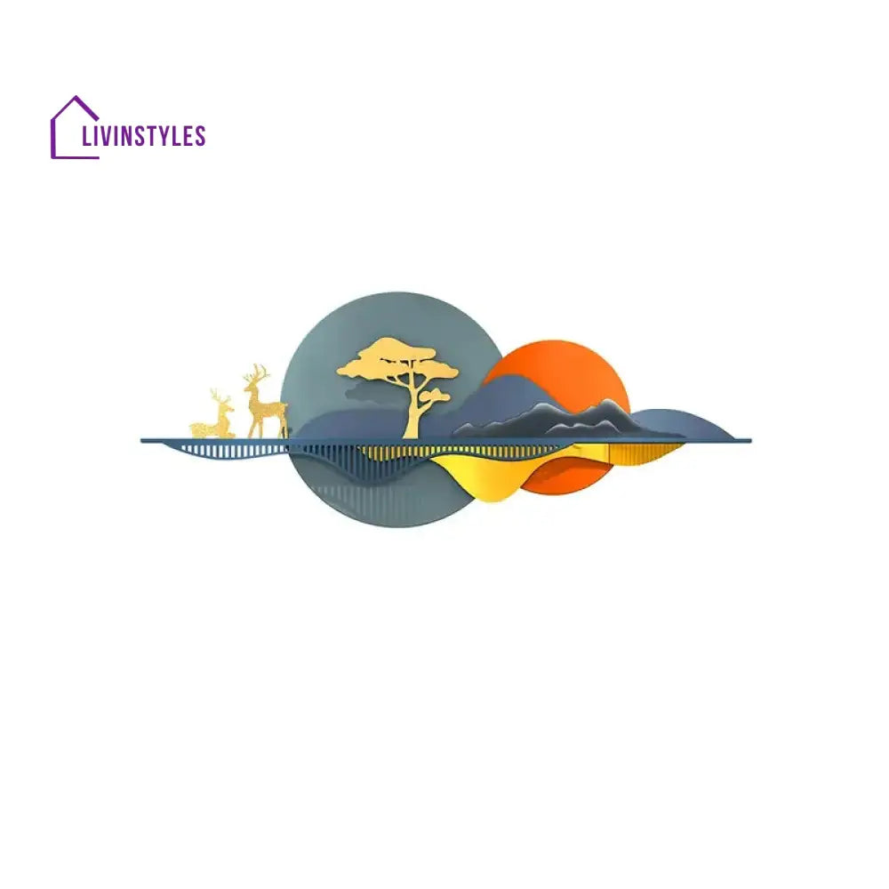 Nature Landscape Metal Wall Art