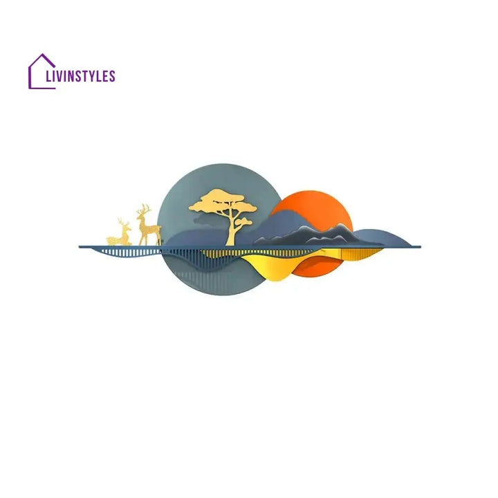 Nature Landscape Metal Wall Art