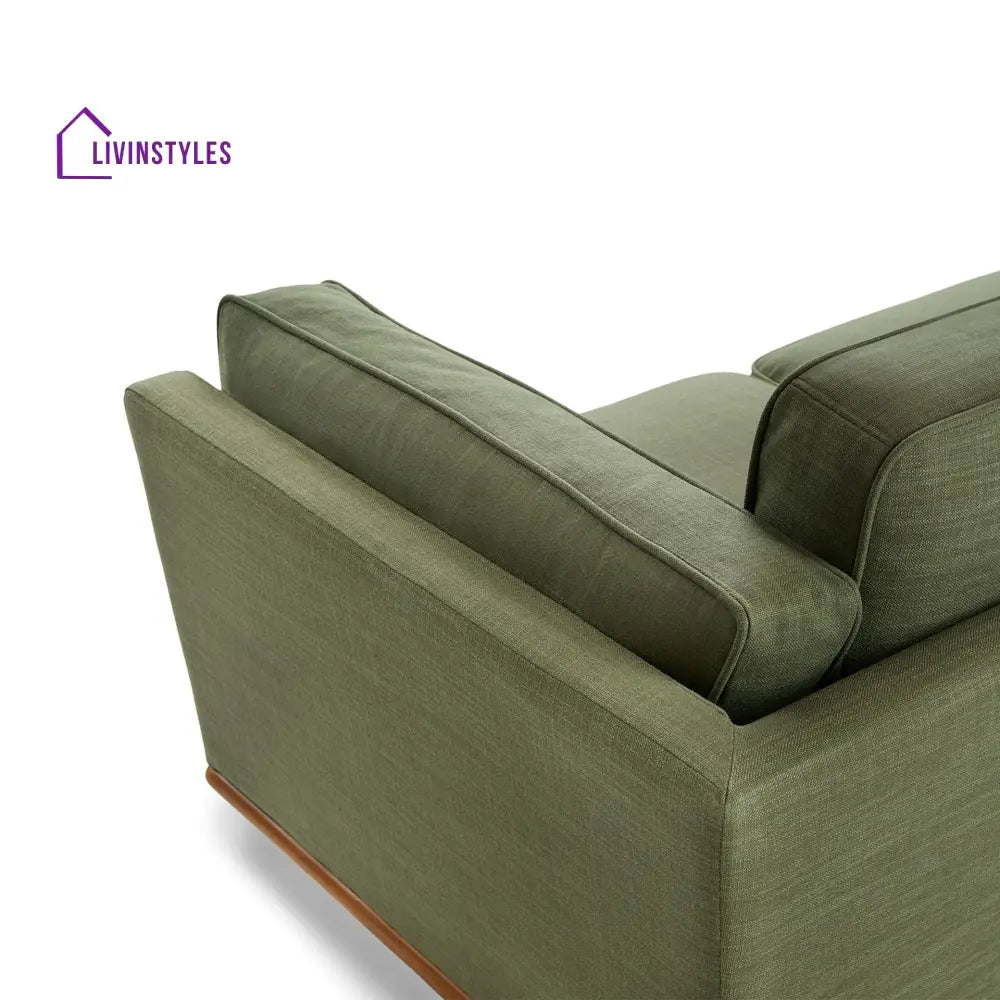 Nyra Solid Wood 3 Seater Sofa for Living Room