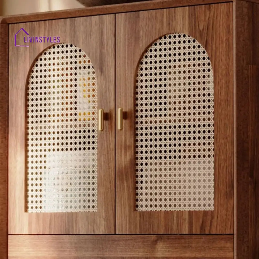 Oksana Solid Walnut Wood Chest of Drawers for Luxury Homes