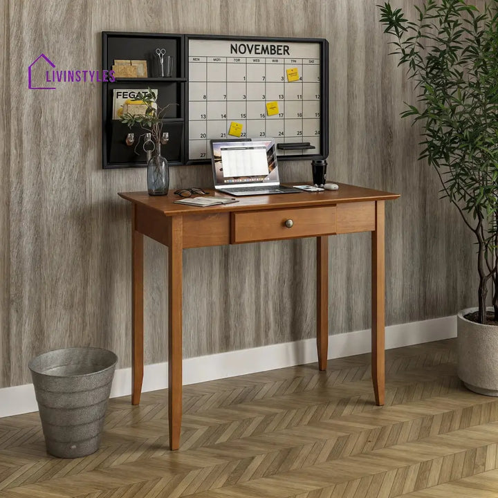 Olga Solid Sheesham Wood Study Table for Students