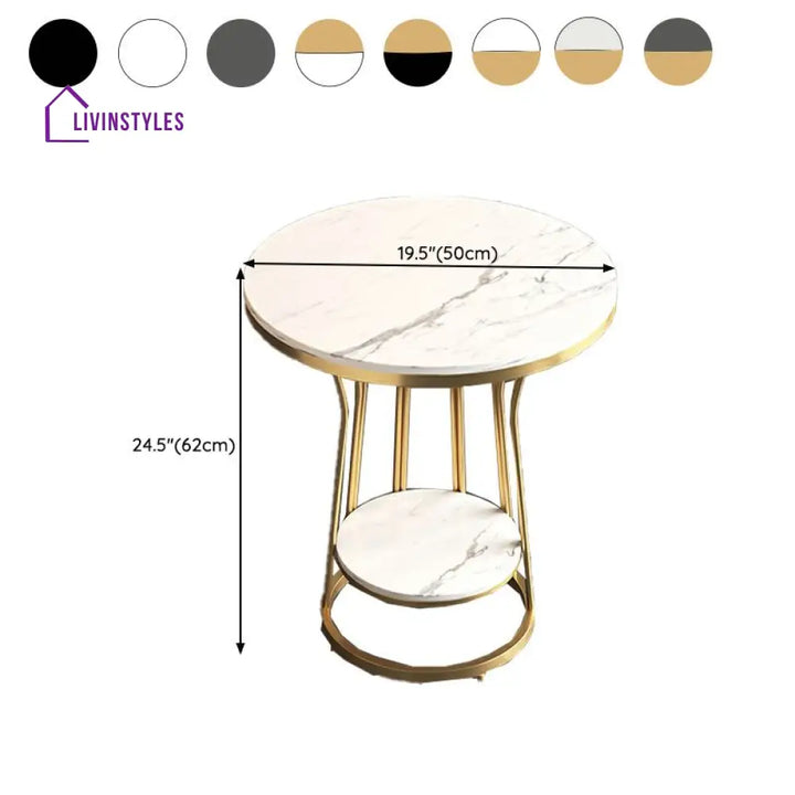 Olive Side Table for Living Room