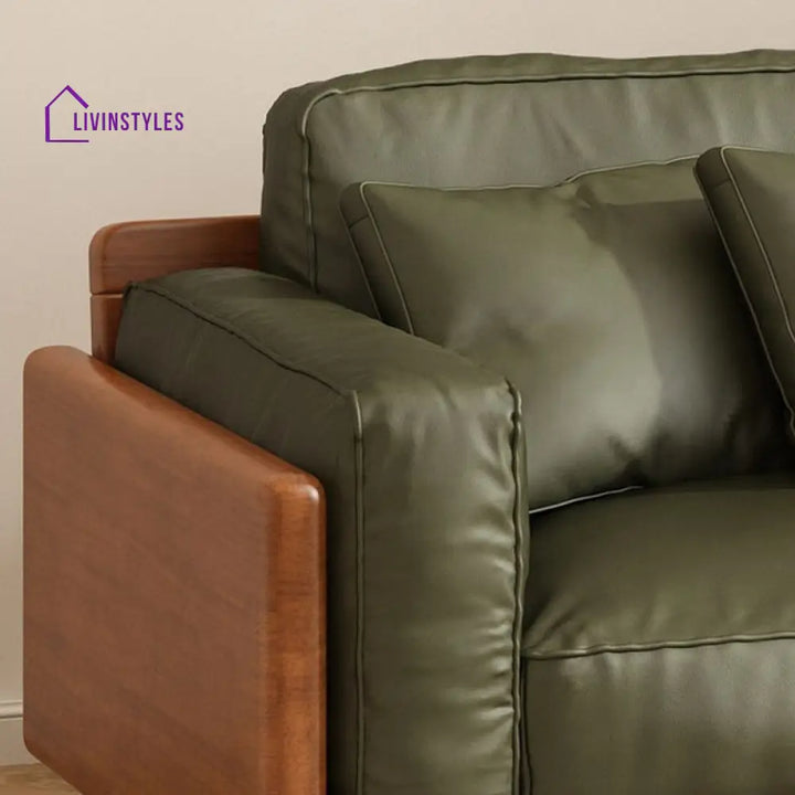 Oorvi Solid Wood 3 Seater Sofa for Living Room