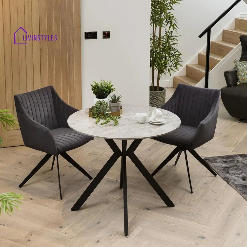 Pebble Seater Dining Table Set – LivIn Styles