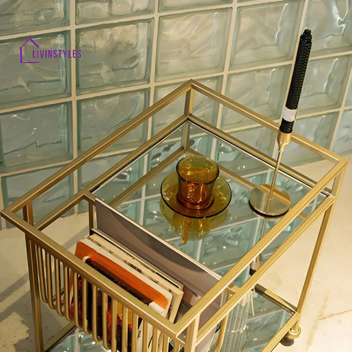 Rahul Stainless Steel Kitchen Trolley