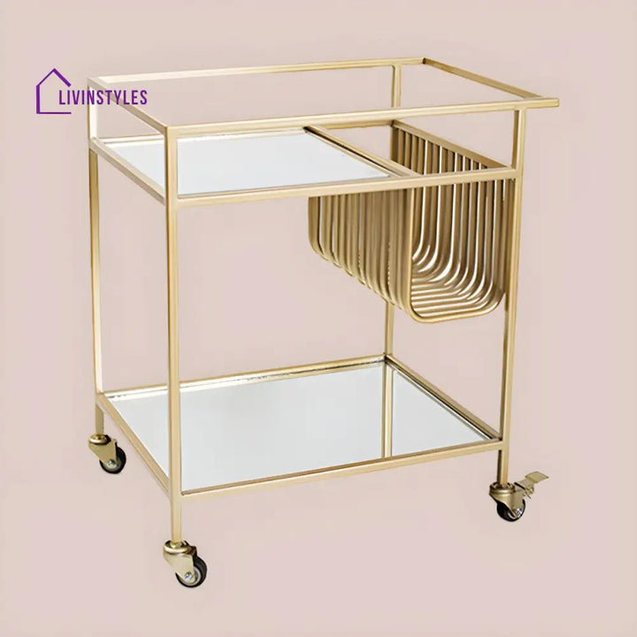 Rahul Stainless Steel Kitchen Trolley