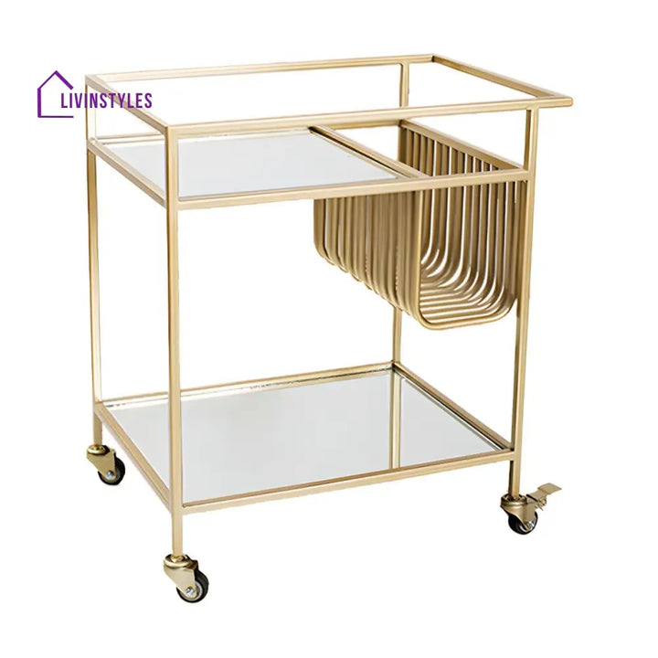 Rahul Stainless Steel Kitchen Trolley