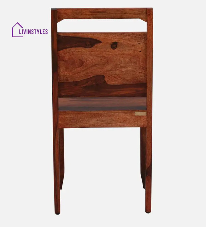 Ratmir Sheesham Wood 4 Seater Dining Set In Honey Finish dining set