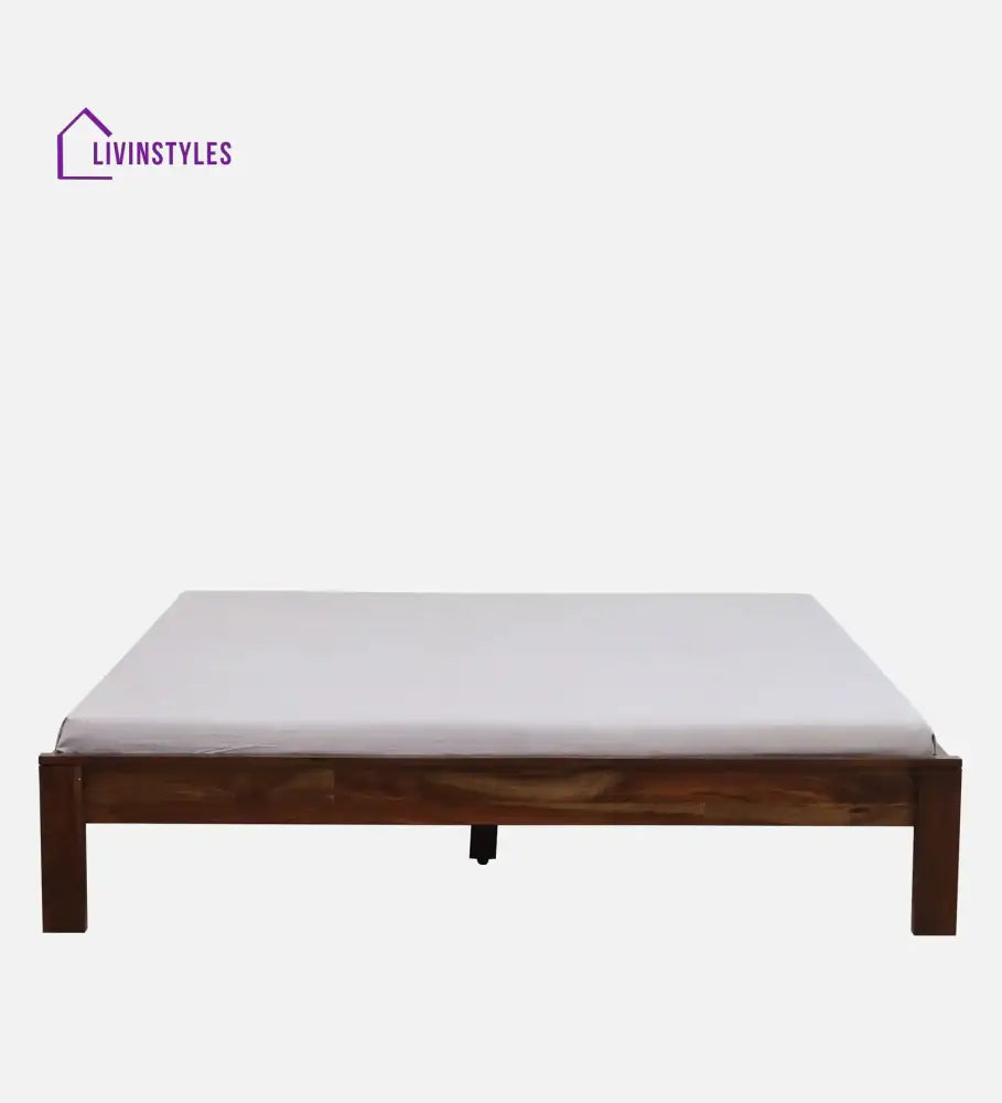 Divyam Sheesham Wood Beds Bed without storage