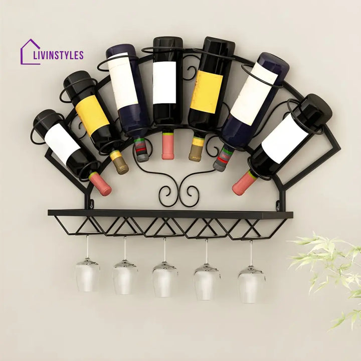 Reeva Stainless Steel Wine Rack