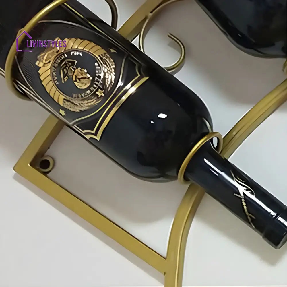 Reeva Stainless Steel Wine Rack