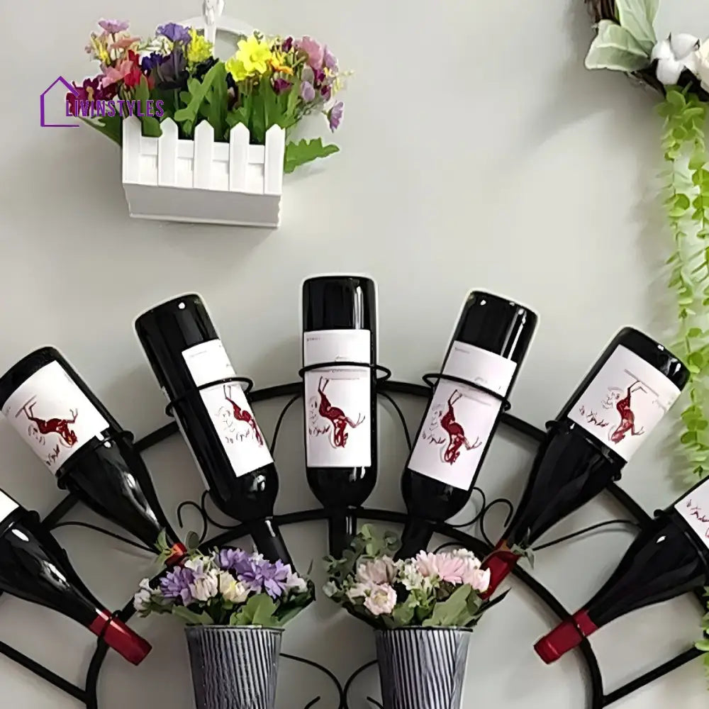 Reeva Stainless Steel Wine Rack