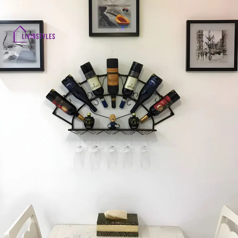 Reeva Stainless Steel Wine Rack