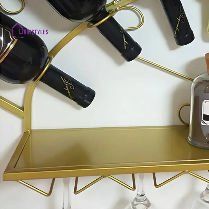 Reeva Stainless Steel Wine Rack