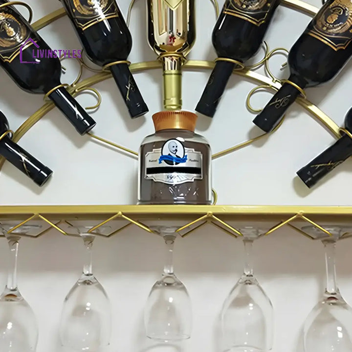 Reeva Stainless Steel Wine Rack