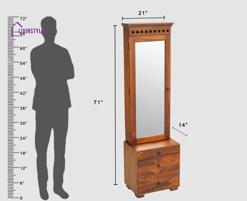 Sagarika Sheesham Wood Dressing Table