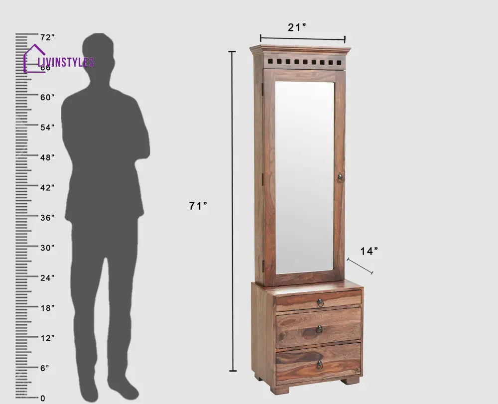 Sagarika Sheesham Wood Dressing Table