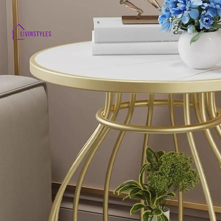 Sage Side Table for Living Room