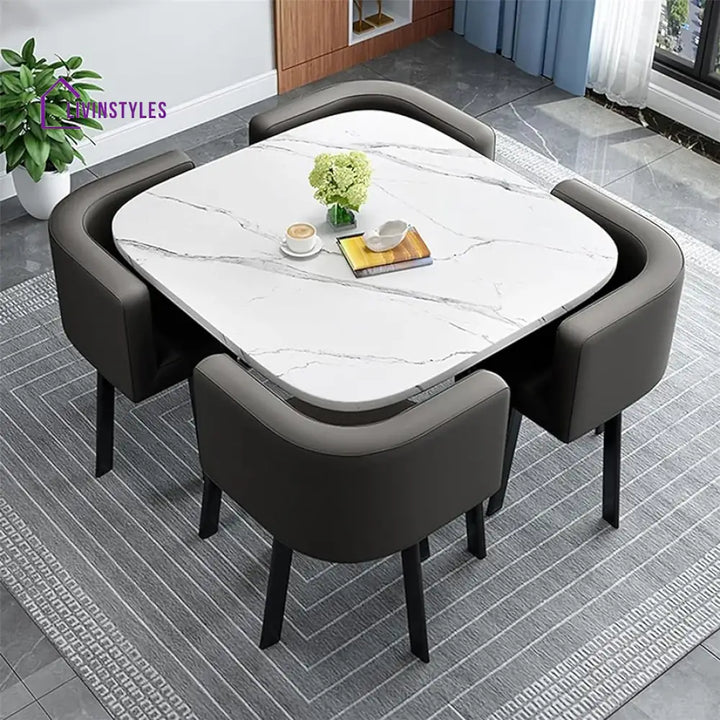 Sapna 4 Seater Square Dinning Table Set
