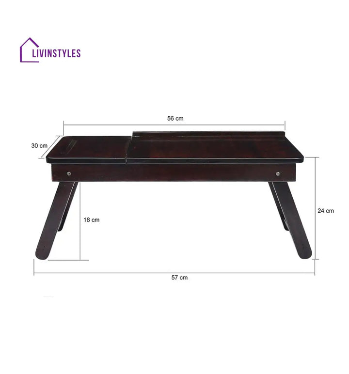 Sejal Laptop Table Folding - Wooden Table