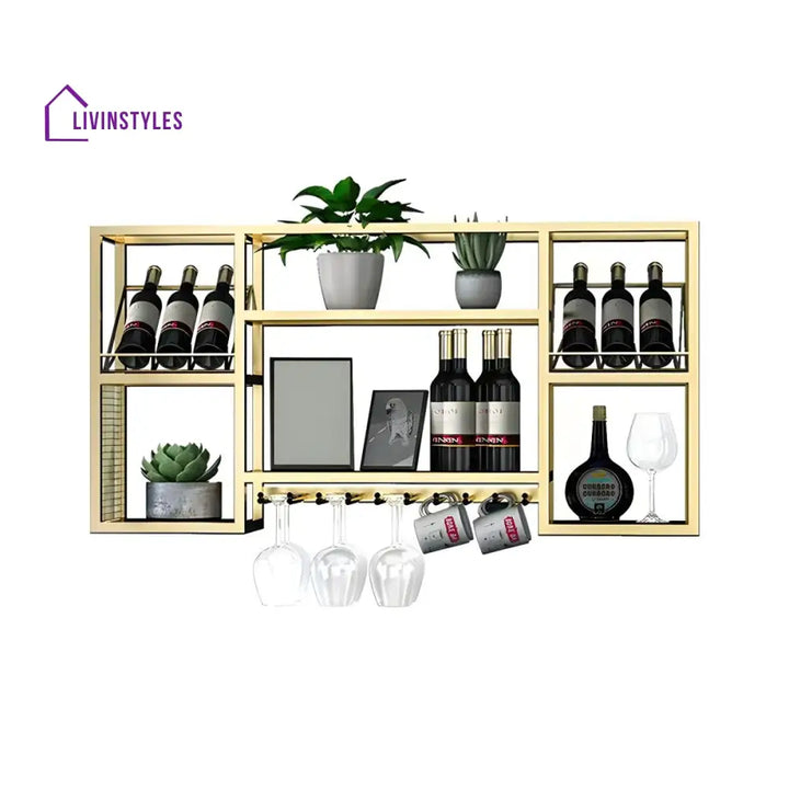 Shaurya Metal Wine Rack