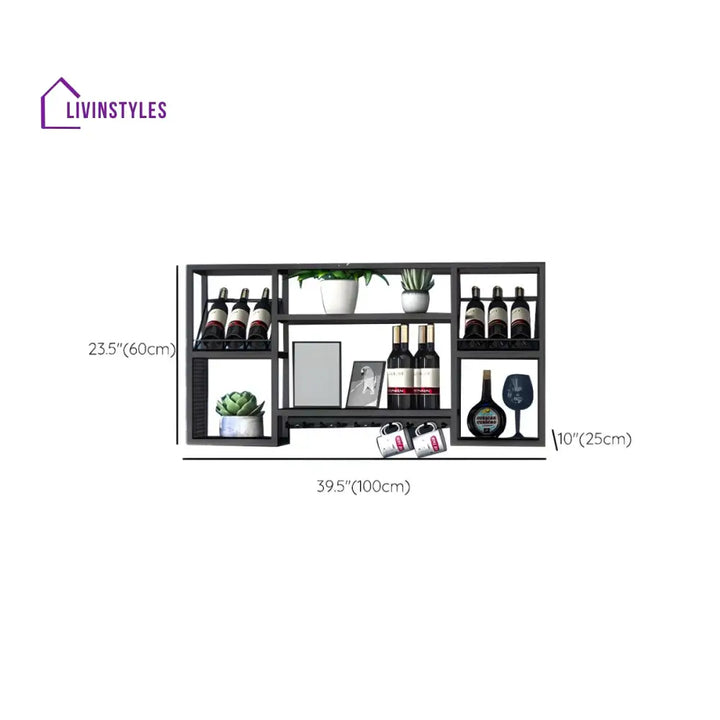 Shaurya Metal Wine Rack