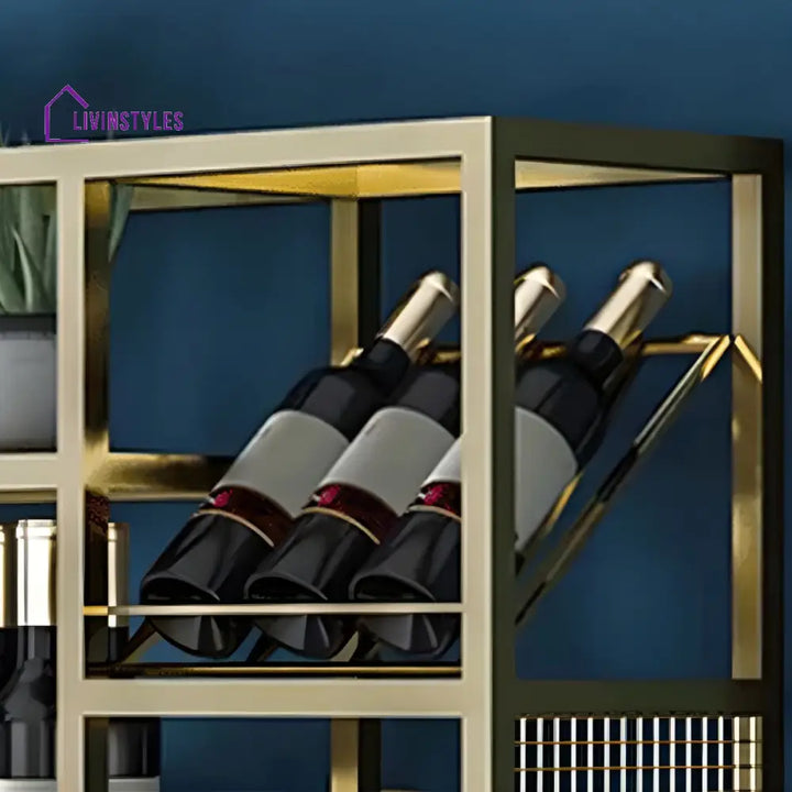 Shaurya Metal Wine Rack