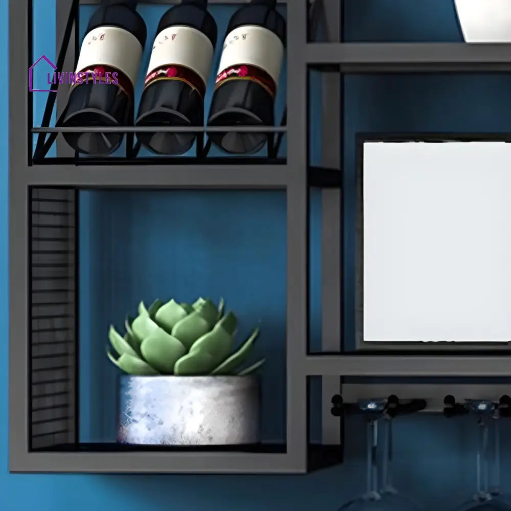 Shaurya Metal Wine Rack